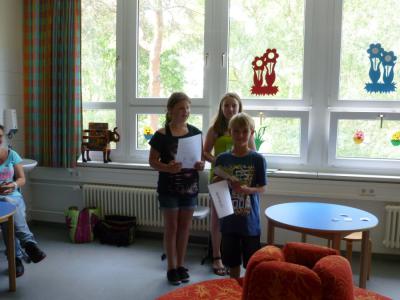 Foto des Albums: Lesewettstreit Klasse 2