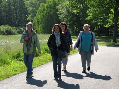 am n&auml;chsten Tag - eine kleine Wanderung 