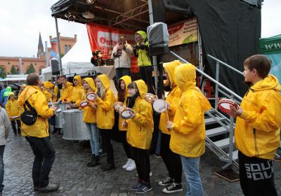 Foto des Albums: Schweriner Nachtläufer mit Trommelklängen angespornt