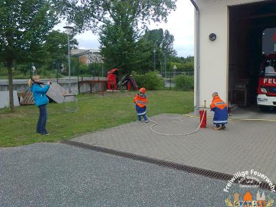 Foto des Albums: Abschlussübung AG Feuerwehr der Kita Zwergenland