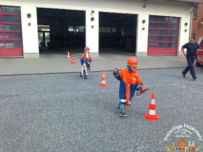 Foto des Albums: Abschlussübung AG Feuerwehr der Kita Zwergenland