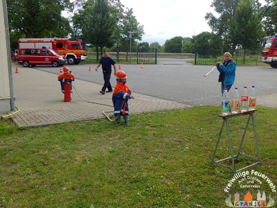 Foto des Albums: Abschlussübung AG Feuerwehr der Kita Zwergenland