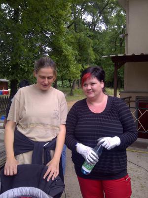 Vorschaubild: Susann Will, stellv. Elternbeiratsvorsitzende und Nicole Noack