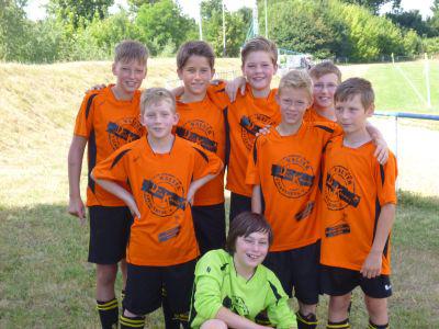 Foto des Albums: 150. Kinder- und Heimatfest, Sonntag, 6. Juli 2014, Turnierangeln, Frühschoppen, LBS-Cup E-Junioren