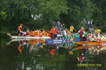 Foto des Albums: Drachenbootrennen 2008 (06.09.2008)