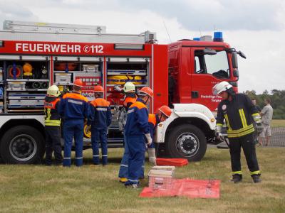 Foto des Albums: Jugendfeuerwehr - Zeltlager auf dem Flughafen Lönnewitz vom 27.-29. Juni 2014 (04. 07. 2014)