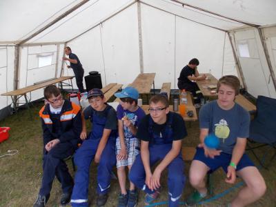 Foto des Albums: Jugendfeuerwehr - Zeltlager auf dem Flughafen Lönnewitz vom 27.-29. Juni 2014 (04. 07. 2014)