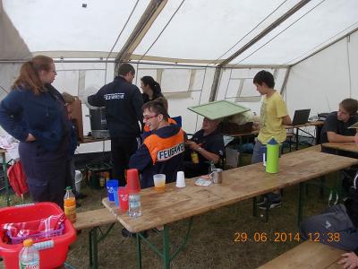 Foto des Albums: Jugendfeuerwehr - Zeltlager auf dem Flughafen Lönnewitz vom 27.-29. Juni 2014 (04. 07. 2014)