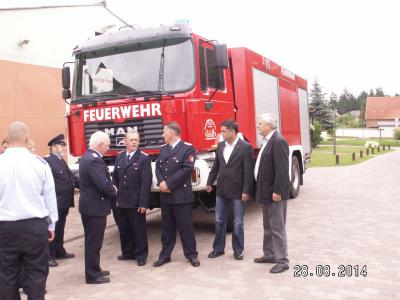 Foto des Albums: Übergabe Tanklöschfahrzeug an die Löschgruppe Menz