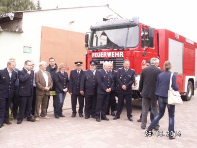 Foto des Albums: Übergabe Tanklöschfahrzeug an die Löschgruppe Menz