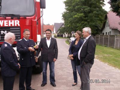 Foto des Albums: Übergabe Tanklöschfahrzeug an die Löschgruppe Menz