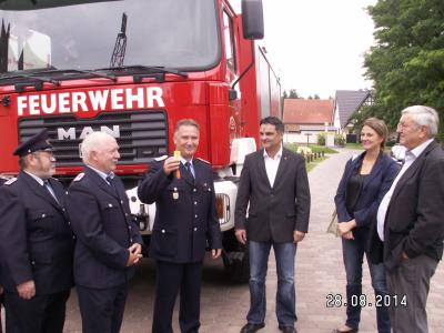 Foto des Albums: Übergabe Tanklöschfahrzeug an die Löschgruppe Menz