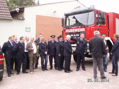 Foto des Albums: Übergabe Tanklöschfahrzeug an die Löschgruppe Menz