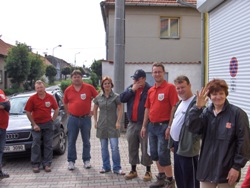 Foto des Albums: Besuch bei unserer Partnerwehr in Zizelice (17. 07. 2009)