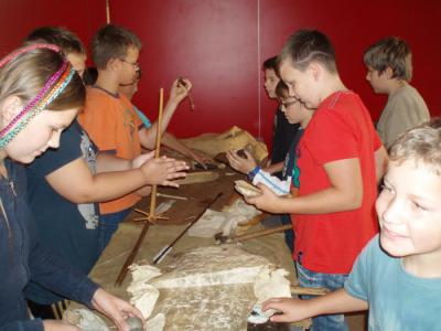 Foto des Albums: Steinzeitprojekt Klasse 5