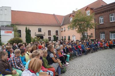 Foto des Albums: Auszeichnung "Unser Denkmal des Monats" -Das Stadtquartier Klosterhof in Dahme/Mark (14.09.2014)