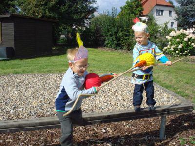 Foto des Albums: Ritterfest in der Kita "Elbekinder"