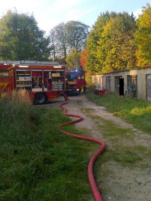 Foto des Albums: Brandeinsatz Garage am Friedhof