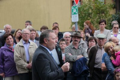 Foto des Albums: Das ZDF in Schondra und Singenrain - Druck aufbauen gegen TenneT (11.10.2014)