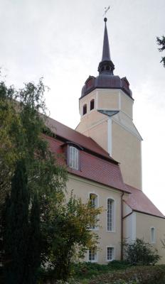 Foto des Albums: Kirche Sankt Marien in Dahme/Mark wird zur Schaustelle Stadtkern (18.10.2014)
