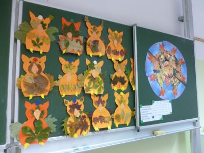 Herbstprojekt in der FLEX B  (Bild vergr&ouml;&szlig;ern)