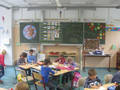 Thementage in der Klasse 1c   (Bild vergr&ouml;&szlig;ern)