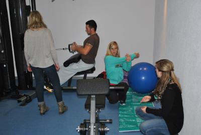 Fotoalbum Einweihung Fitnessraum