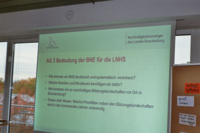 Foto des Albums: 4. Runder Tisch Bildung für nachhaltige Entwicklung (BNE): Brücken in die Zukunft Brandenburgs bauen (10.11.2014)