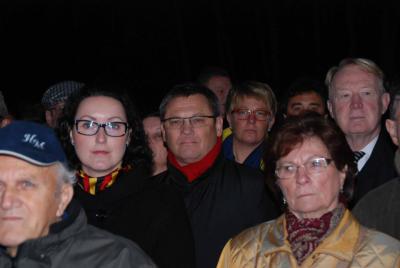 2014-11-09 25 Jahre Grenz&ouml;ffnung - Neuer&ouml;ffnung Grenzturm G&Uuml;St 