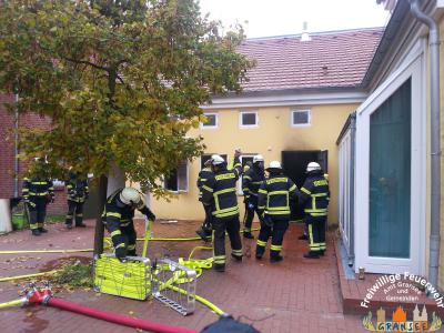 Einsatzkr&auml;fte im Einsatz 