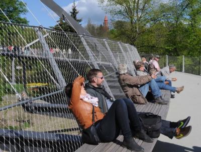Vorschaubild: Entspannung auf der Weinbergbrücke in Rathenow