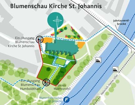 Bild : Geländeplan Brandenburg - St.Johann