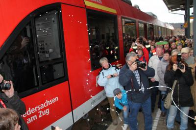 Foto des Albums: Zugtaufe und Bahnhofsfest am 08.11.2014 (21. 11. 2014)