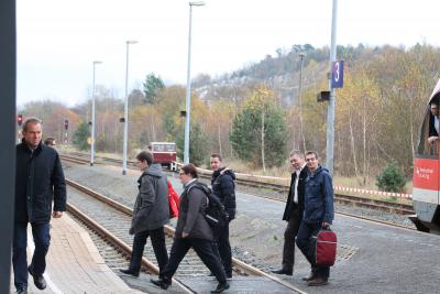 Foto des Albums: Zugtaufe und Bahnhofsfest am 08.11.2014 (21. 11. 2014)