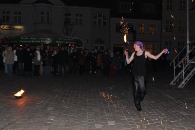 Foto des Albums: Adventsleuchten auf dem Wittstocker Marktplatz (02.12.2014)