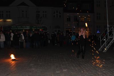 Foto des Albums: Adventsleuchten auf dem Wittstocker Marktplatz (02.12.2014)