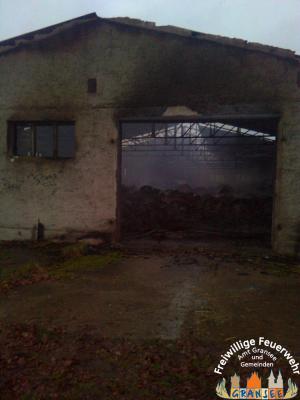 Einsatzstelle am Tag danach 
