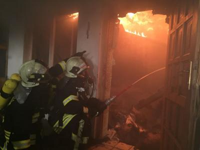 Foto des Albums: Einsatz 001/2015 - Laubenbrand