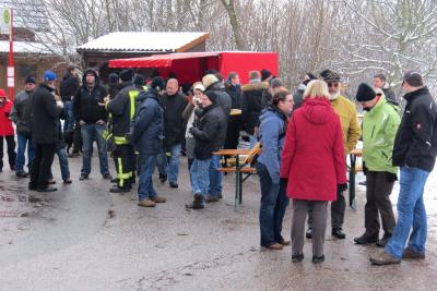 Foto des Albums: Weihnachtsbaumverbrennen der Jugendfeuerwehr (24.01.2015)