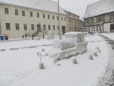 Foto des Albums: MDR-Wintermärchen Figuren im Schnee! (23. 02. 2015)