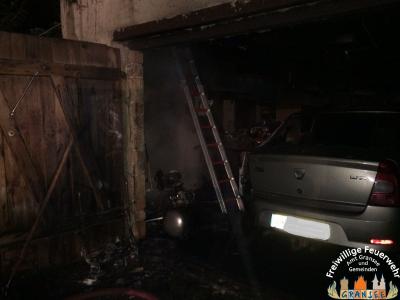 Foto des Albums: Einsatz 1254-B: Gebäude Klein - Schulzendorf, Pappelallee