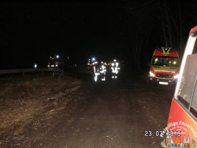 RTW und Feuerwehr in Bereitschaft 