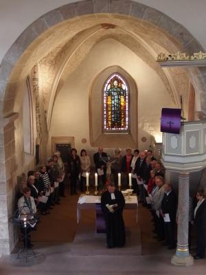 Foto des Albums: Goldene Konfirmation Mauritiuskirche Schenklengsfeld (29. 03. 2015)