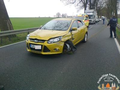 Schaden am Unfallfahrzeug 