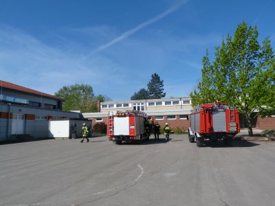 Die Feuerwehr ist da! 