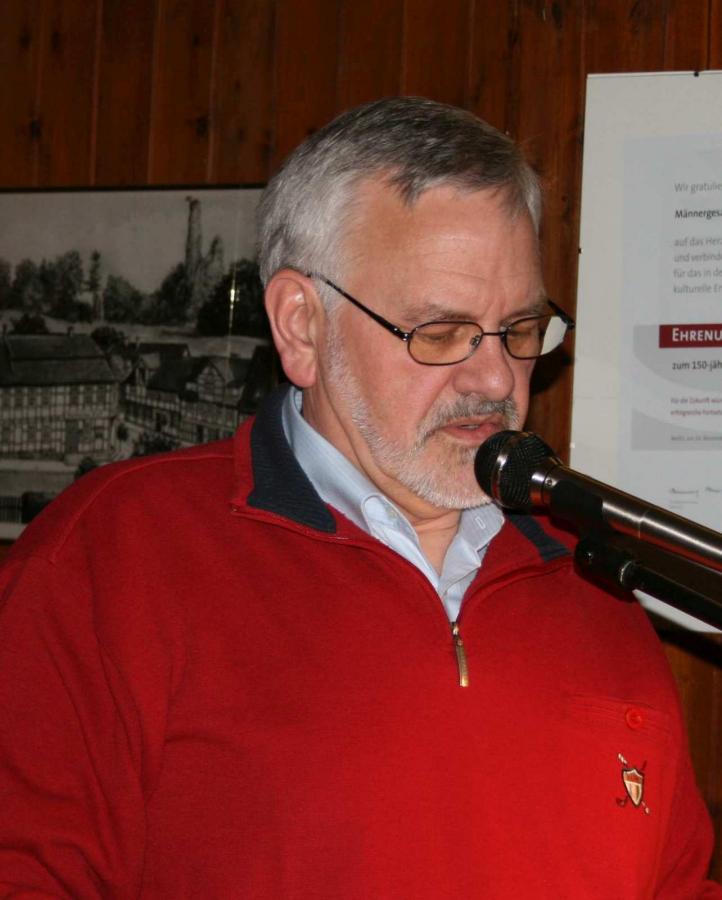Bild: Kassenwart Klaus Dobroschke