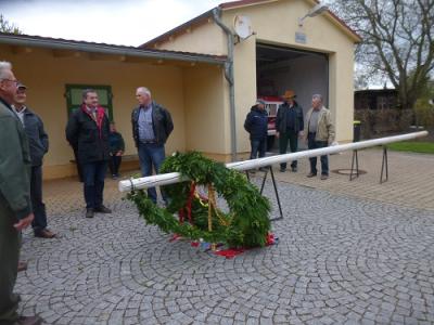 Foto des Albums: Maibaum aufstellen Friedrichsaue