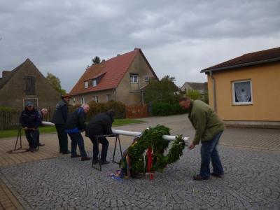 Foto des Albums: Maibaum aufstellen Friedrichsaue