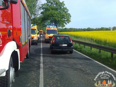 vorderes Unfallfahrzeug 