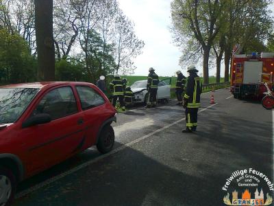 hinteres Unfallfahrzeug 